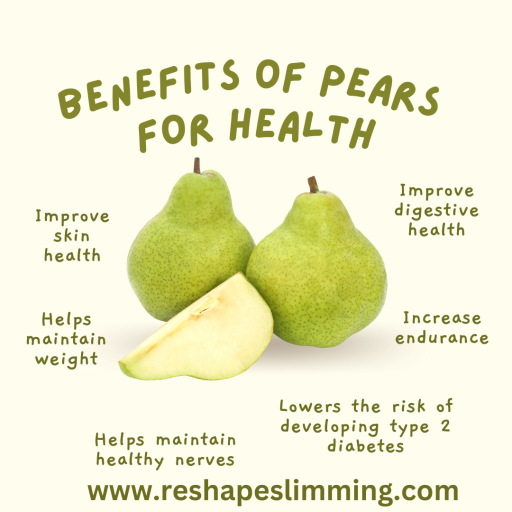 Benefits of pear