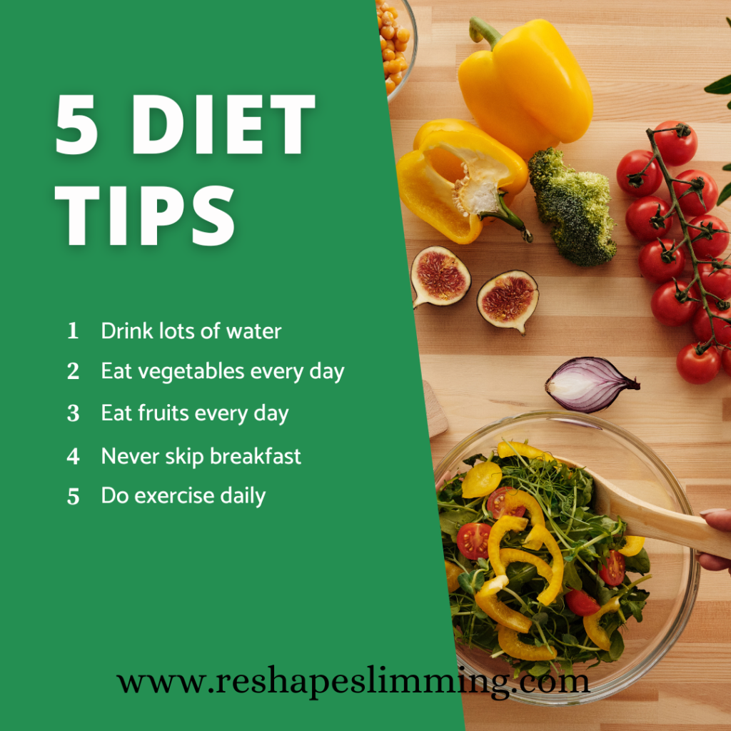 5 Diet tips