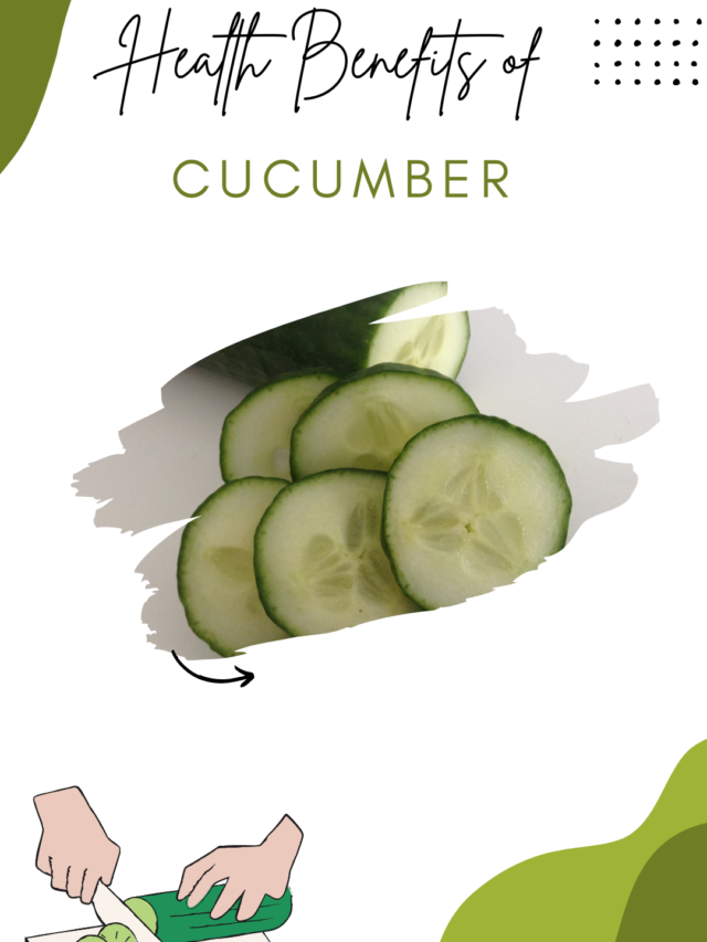 health benefits of Cucumber