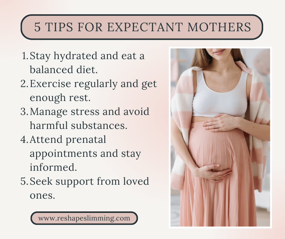 5 tips for expectant mothers