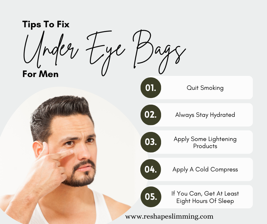 how to cure under eye bags