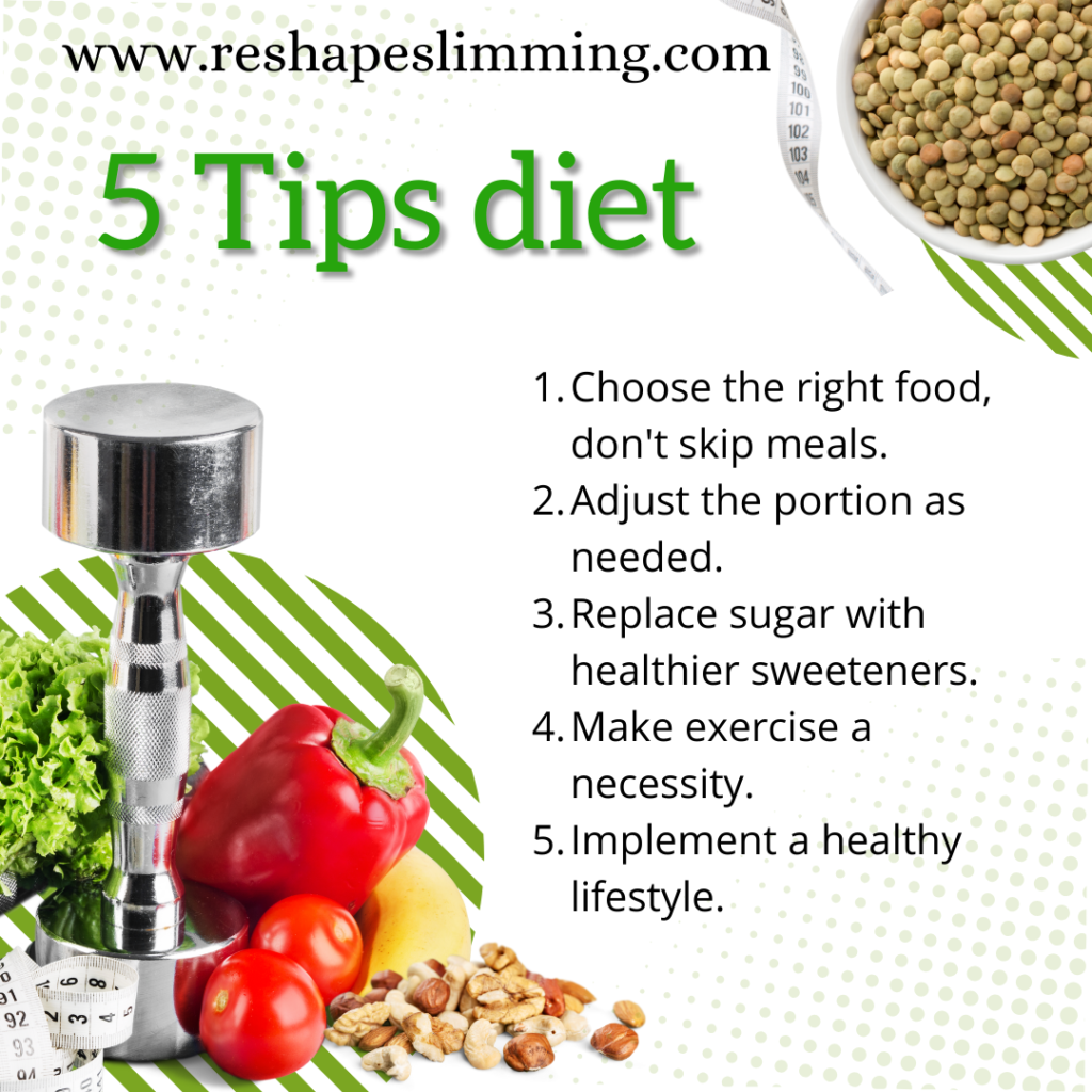 5 diet tips