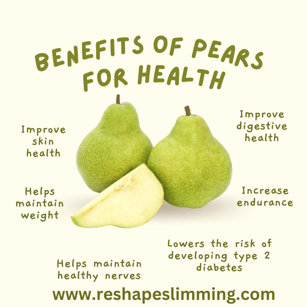 Benefits of pear (1)