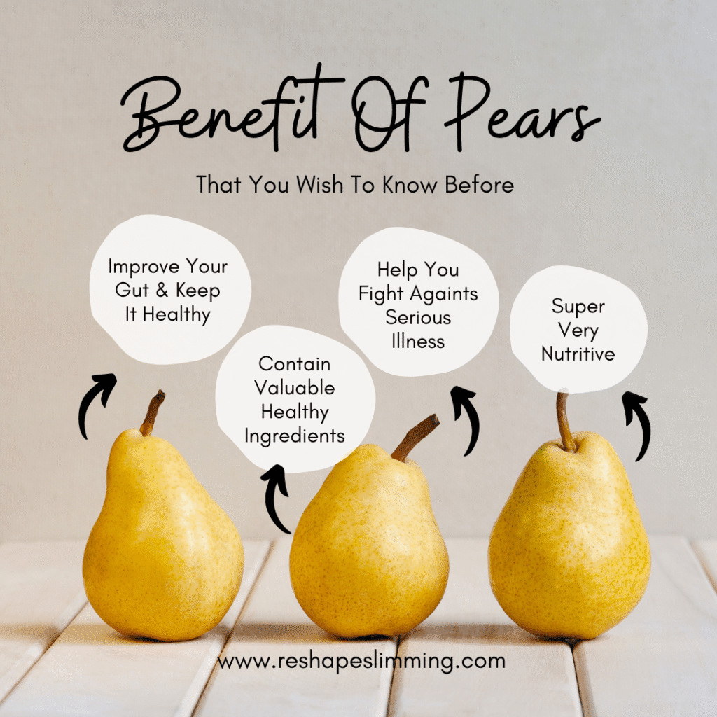 Benefits of pear