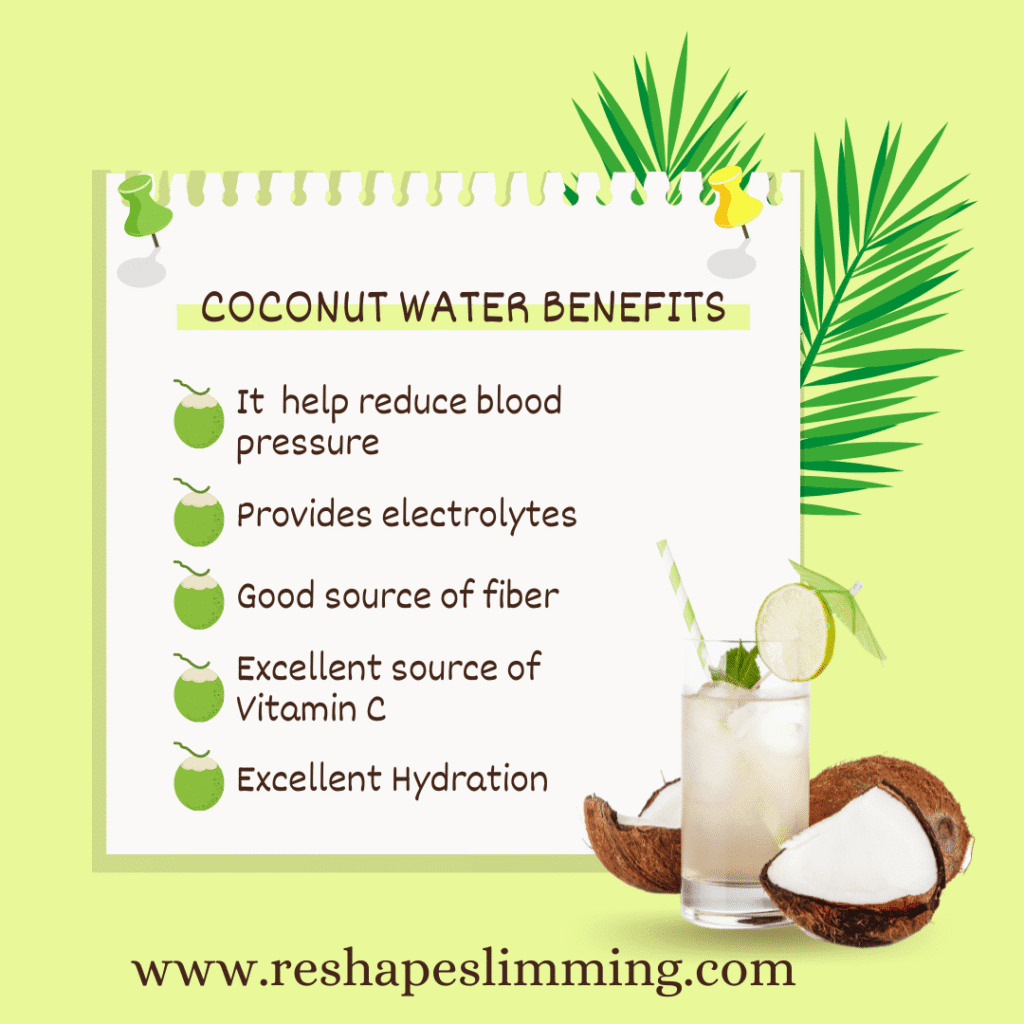 coconut water benefits