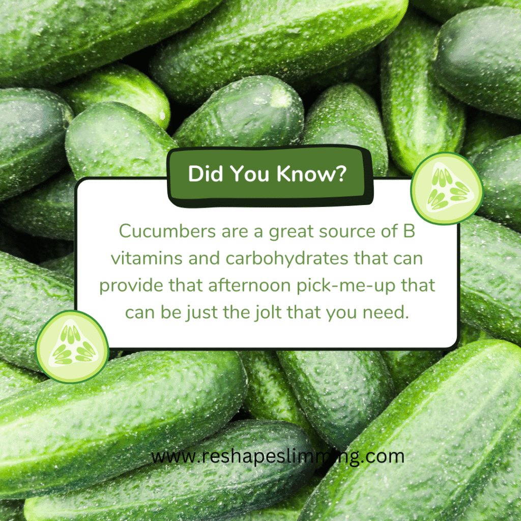 Benefits of cucumber