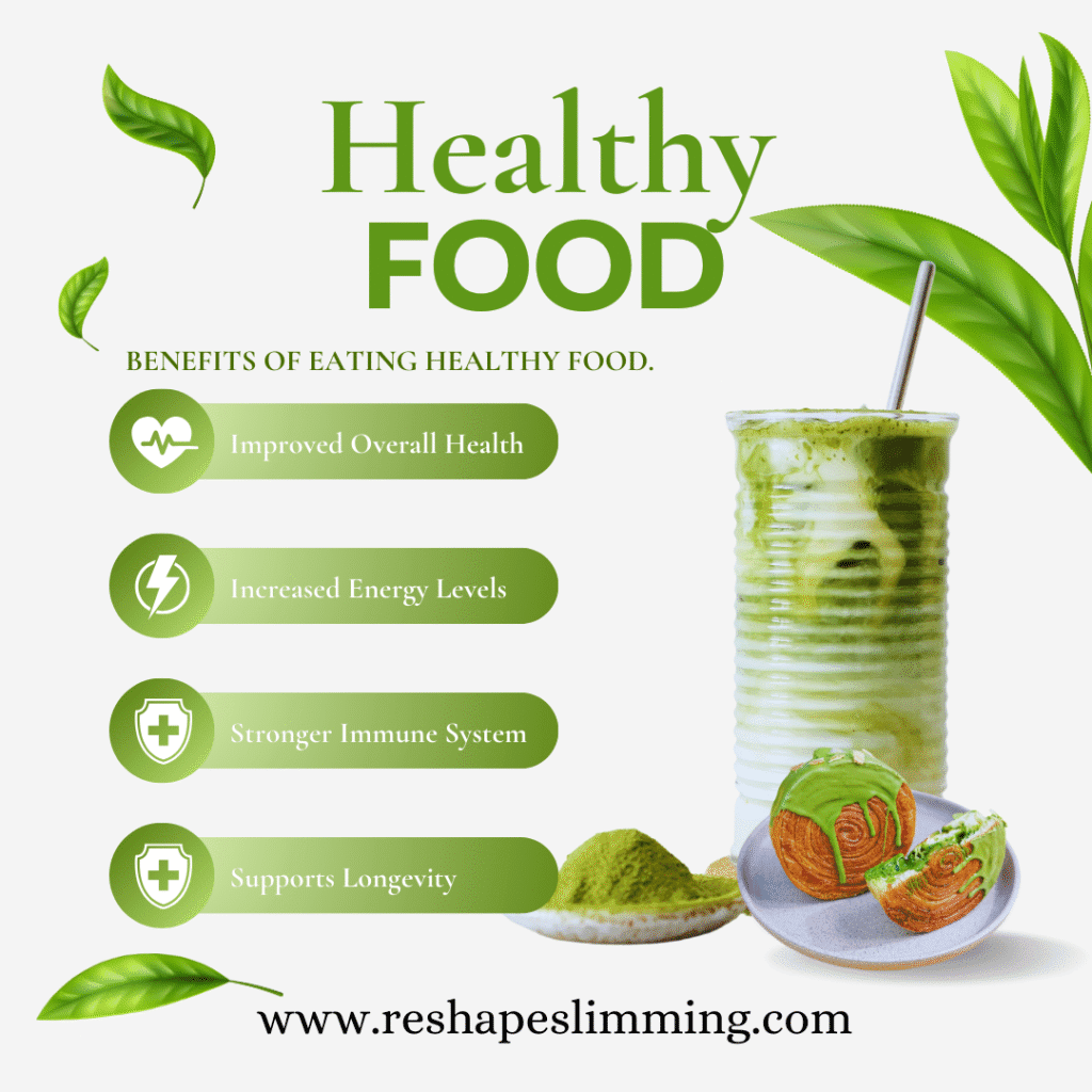 Benefits of healthy food