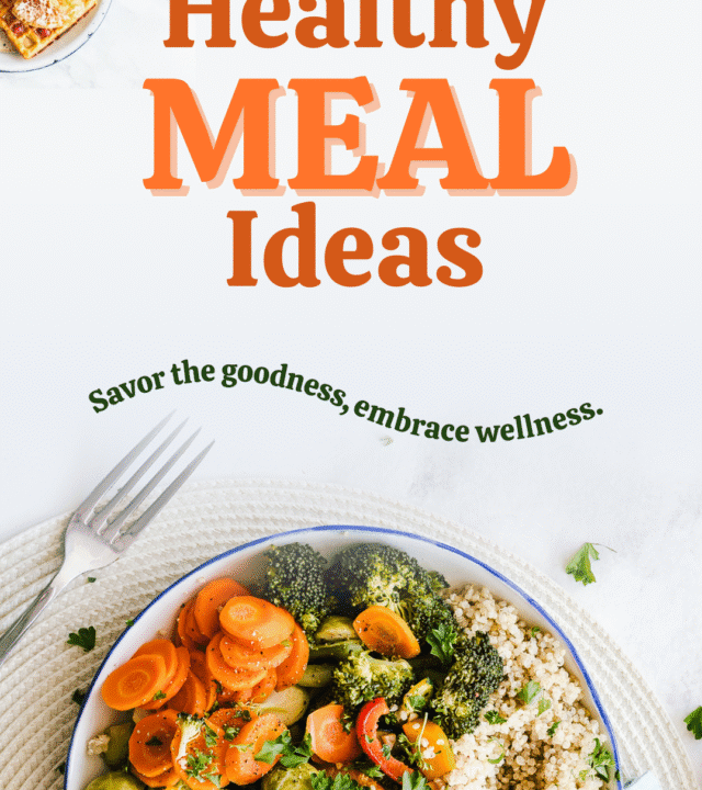 Healthy meal ideas