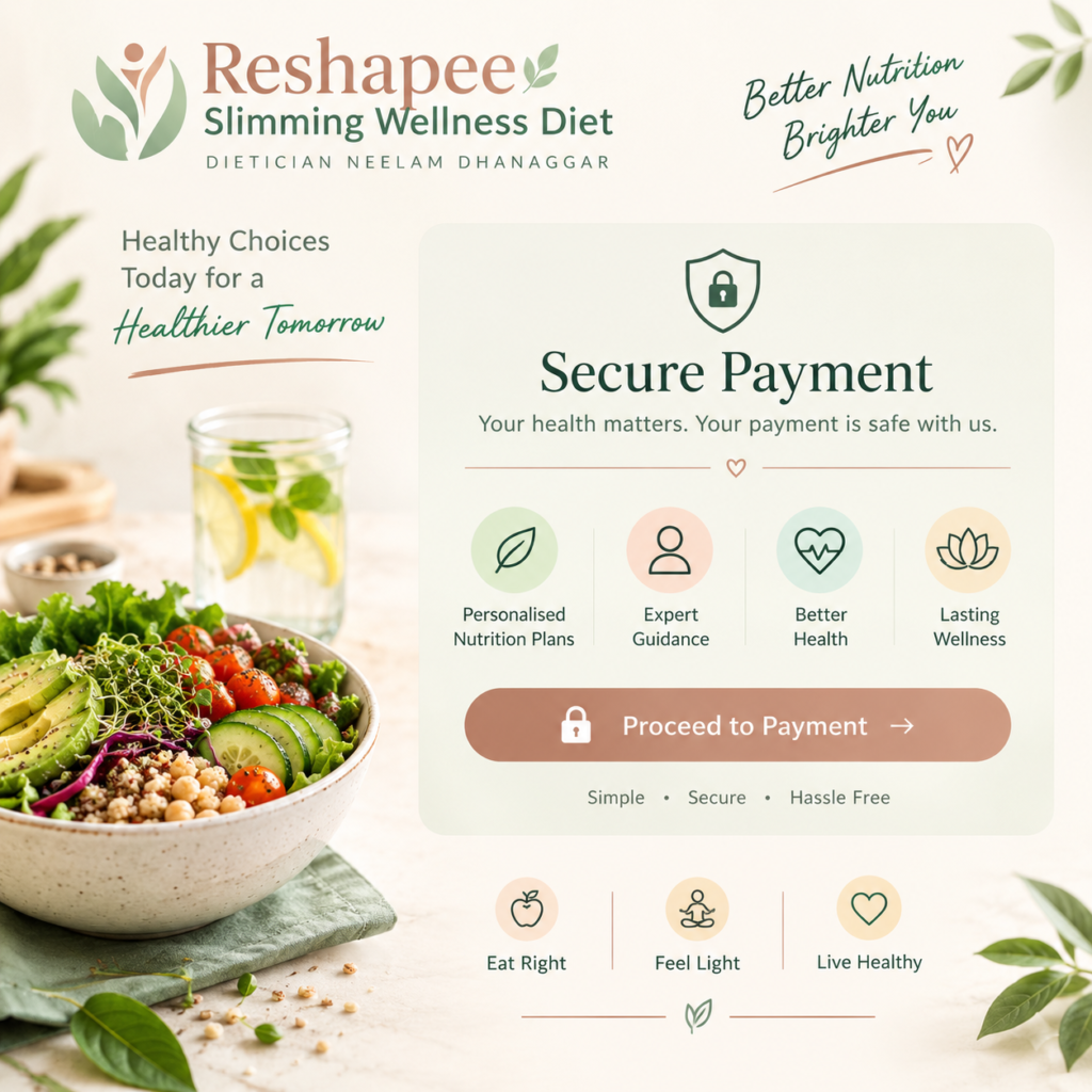Reshapee Slimming Wellness Diet fee payment